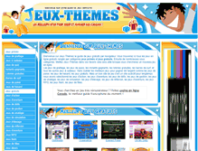 Tablet Screenshot of jeux-themes.com